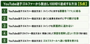脱出方法５点
